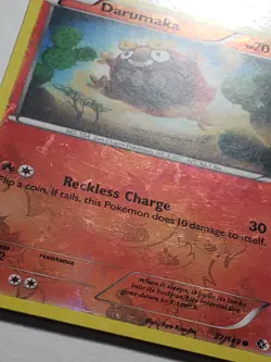 REVERSE HOLO Darumaka 27/149 PL - Boundaries Crossed Pokemon Card - Aya Kusube - Image 3