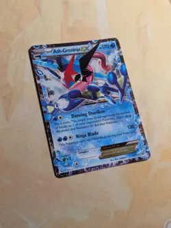 Pokemon TCG Ash-Greninja EX XY Black Star Promo XY133 Holo Card TCG Regular Size - Image 4