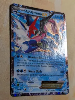 Pokemon TCG Ash-Greninja EX XY Black Star Promo XY133 Holo Card TCG Regular Size - Image 5