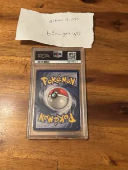 Pokemon TCG Blastoise Holo 1st Edition Rare Card 2/102 Base Set PSA 1 - Image 3