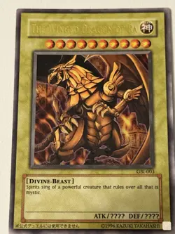 Yu-Gi-Oh! The Winged Dragon of Ra Ultra Rare Holo GBI-003 TCG Card - Image 1
