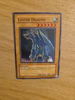 Luster Dragon Legacy of Darkness Yu-Gi-Oh! LOD-050 (Super Rare) Beautiful Card - Image 5