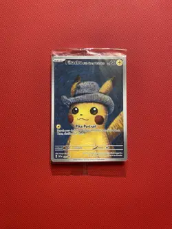 Pikachu with Grey Felt Hat 085 Scarlet & Violet Promo Pokemon Card TCG Sealed - Image 1