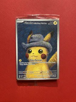 Pikachu with Grey Felt Hat 085 Scarlet & Violet Promo Pokemon Card TCG Sealed - Image 2