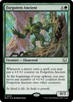 Forgotten Ancient - Light Play MTG Commander: March of the Machine - Image 1