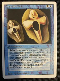 English - MTG Copy Artifact - LP - Revised (3rd) Edition - Image 1
