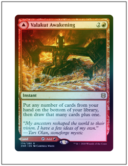 1x Valakut Awakening, Foil, Magic the Gathering MTG NM - Image 1