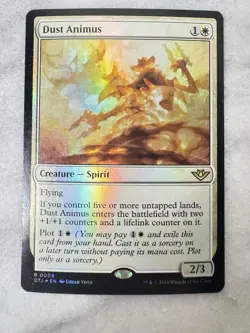 FOIL - MTG Dust Animus #9 - Outlaws of Thunder Junction - Image 1