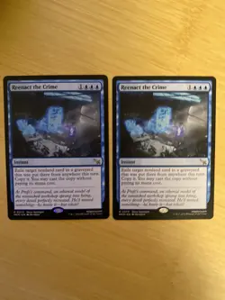 Reenact the Crime 0070 Murders At Karlov Manor MTG X2 - Image 1