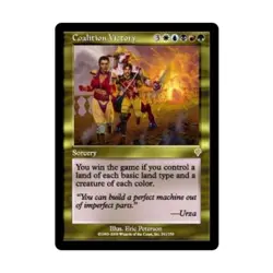 WOTC MtG Invasion Coalition Victory (R) EX - Image 1