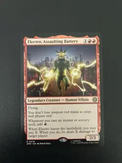 Electro Assaulting Battery - Mtg: Marvel's Spider-Man Regular Rare 76 - Image 1