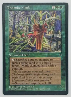 MTG Thelonite Monk Fallen Empires Regular - Image 1