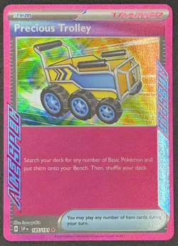 Precious Trolley 185/191 Pokemon TCG SV08: Surging Sparks ACE SPEC Rare NM - Image 1