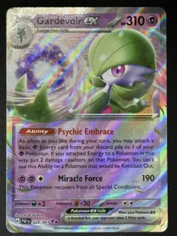 Gardevoir ex 029/091 Pokemon TCG SV: Paldean Fates Double Rare Near Mint - Image 1