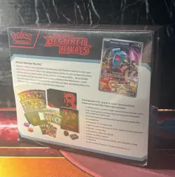 Pokemon Destined Rivals Pokemon Center ETB. Sealed. Small Tear. Check Pictures - Image 2