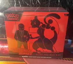 Pokemon Destined Rivals Pokemon Center ETB. Sealed. Small Tear. Check Pictures - Image 3