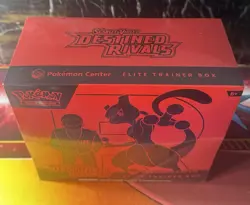 Pokemon Destined Rivals Pokemon Center ETB. Sealed. Small Tear. Check Pictures - Image 4