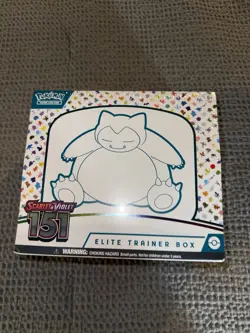 Pokemon TCG 151 Elite Trainer Box New and Sealed with Case - Image 1