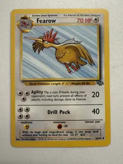 Pokemon Fearow 36/64 Jungle Set 1999 NM Condition Non-Holo - Image 1