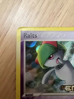 Pokemon Ralts 61/106 ex Emerald Reverse Holo Stamped LP - Image 2
