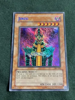 Jinzo PSV-000 Unlimited Edition YUGIOH TCG card Pharaoh’s Servant Set Light Play - Image 1