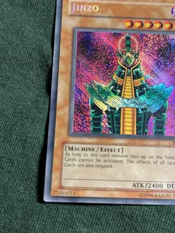 Jinzo PSV-000 Unlimited Edition YUGIOH TCG card Pharaoh’s Servant Set Light Play - Image 5