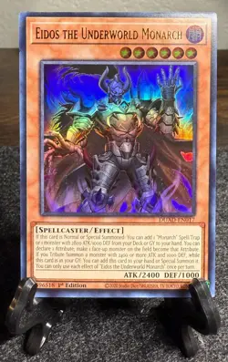 Eidos the Underworld Monarch DUAD-EN017 Ultra Rare Yugioh Duelist's Advance NM - Image 1