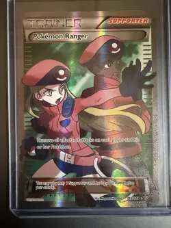 Pokemon Ranger 113/114 Steam Siege Set FULL ART Pokemon Card NM 0222#177 - Image 1