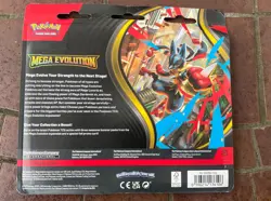 Pokemon Trading Card Game: Mega Evolution Three-Booster Blister- Psyduck TCG - Image 3