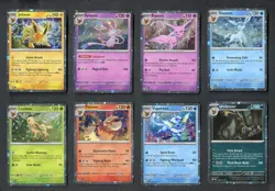 2025 Pokemon Prismatic Evolutions Cosmo Promo Cards 8 Mini Tin Costco Pack - Image 1