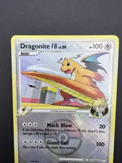 Dragonite FB - (League Promo) 056/147 League & Championship Cards Reverse Holo - Image 2