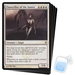 CHANCELLOR OF THE ANNEX X4 Mystery Booster/the List Magic MTG MINT CARD - Image 1