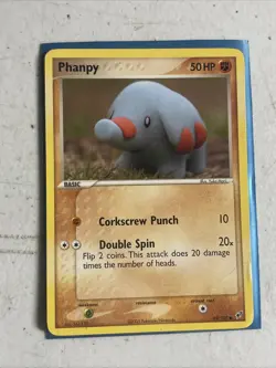 Phanpy 69/107 2005 EX-Deoxys Common Pokemon Card Hp - Image 1