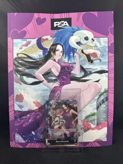 Boa Hancock PSA Magazine & Sealed Card In PSA Protector March 2025 Ready To Ship - Image 1