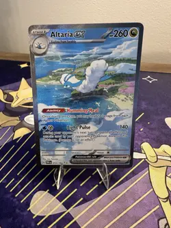 Pokemon TCG Altaria EX Paradox Rift Holo Card Special Illustration Rare - Image 1