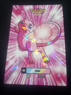 Pokemon 2024 Card Database Attacks Gen 2 Mew #151 Cracked Ice Holo Peru - Image 1