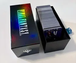 MTG Final Fantasy Collectors Storage Box w 400+ Card Lot. Inc. 50 Full Art Lands - Image 3