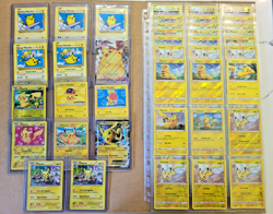 73 Pikachu Card Lot Pokemon Vintage VMAX EX Ash's Promos Surfing Flying Holos - Image 1