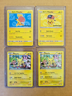 73 Pikachu Card Lot Pokemon Vintage VMAX EX Ash's Promos Surfing Flying Holos - Image 2