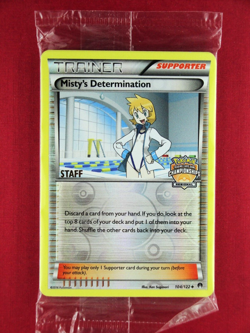 💥STAFF MISTY'S DETERMINATION💥 Regional Pokemon Promo | 10 Cards SEALED PACK | - Image 1