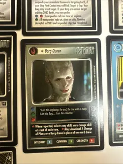 Star Trek CCG 22 First Contact 1997 Rare Cards (LP/MP) - Image 2