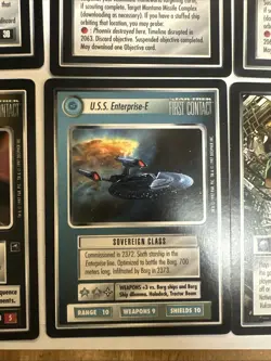 Star Trek CCG 22 First Contact 1997 Rare Cards (LP/MP) - Image 4