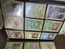 Pokemon Collection Binder Lot of Cards Holo Rare Vintage WoTC Shadowless Etc - Image 2