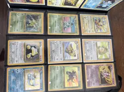 Pokemon Collection Binder Lot of Cards Holo Rare Vintage WoTC Shadowless Etc - Image 3