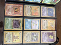 Pokemon Collection Binder Lot of Cards Holo Rare Vintage WoTC Shadowless Etc - Image 5