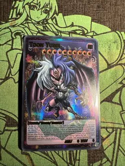 Toon Yubel Cards ACG Waifu Card Holo Anime Yugioh PRISMATIC - Image 1