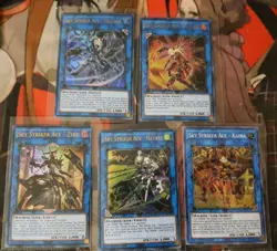 Sky Striker Ace Kagari Zeke Shizuku Hayate Kaina NM Yugioh 5 Card Super/Ultra - Image 1