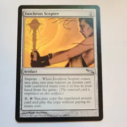 Magic the Gathering - Isochron Scepter - Mirrodin - LP - Image 1
