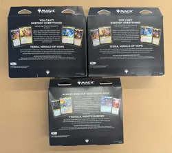 Lot of (3) Magic The Gathering Final Fantasy Commander Deck Scions & Revival NEW - Image 2