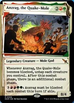 1x Anzrag, the Quake-Mole - Showcase (Dossier) (356) NM-Mint, English Murders at - Image 1